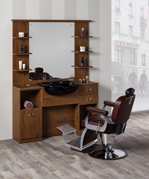 Barber station for hairdresser: Triomphe Vintage - Salon Ambience