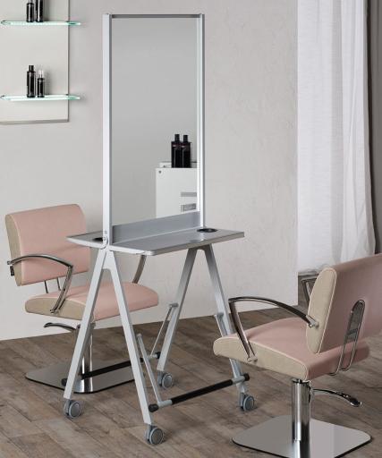 Hairdressing mirror: Scuola - Salon Ambience